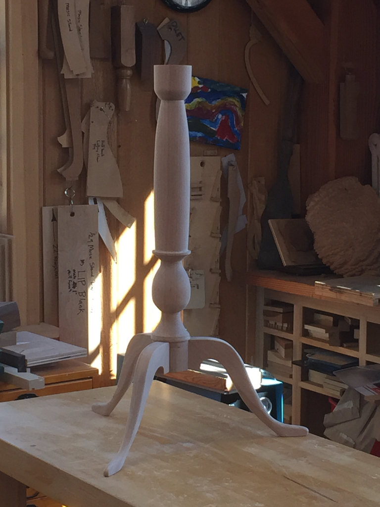 Cherry Stand in Progress