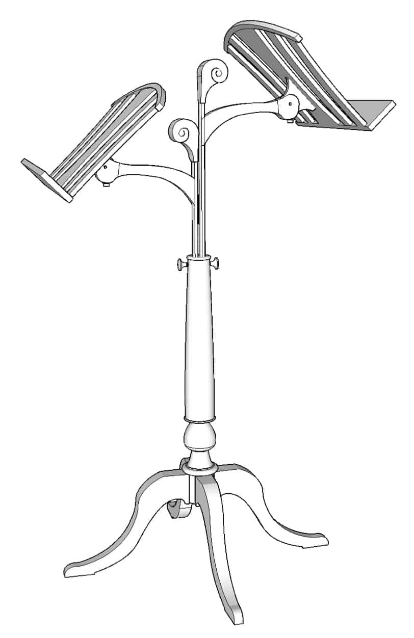Custom Music Stand