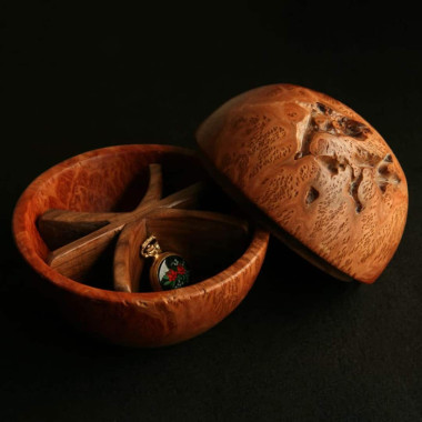 Eucalyptus Burl Jewelry Box